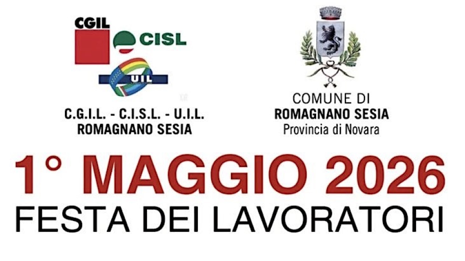 Romagnano Sesia, il programma per il 1° Maggio